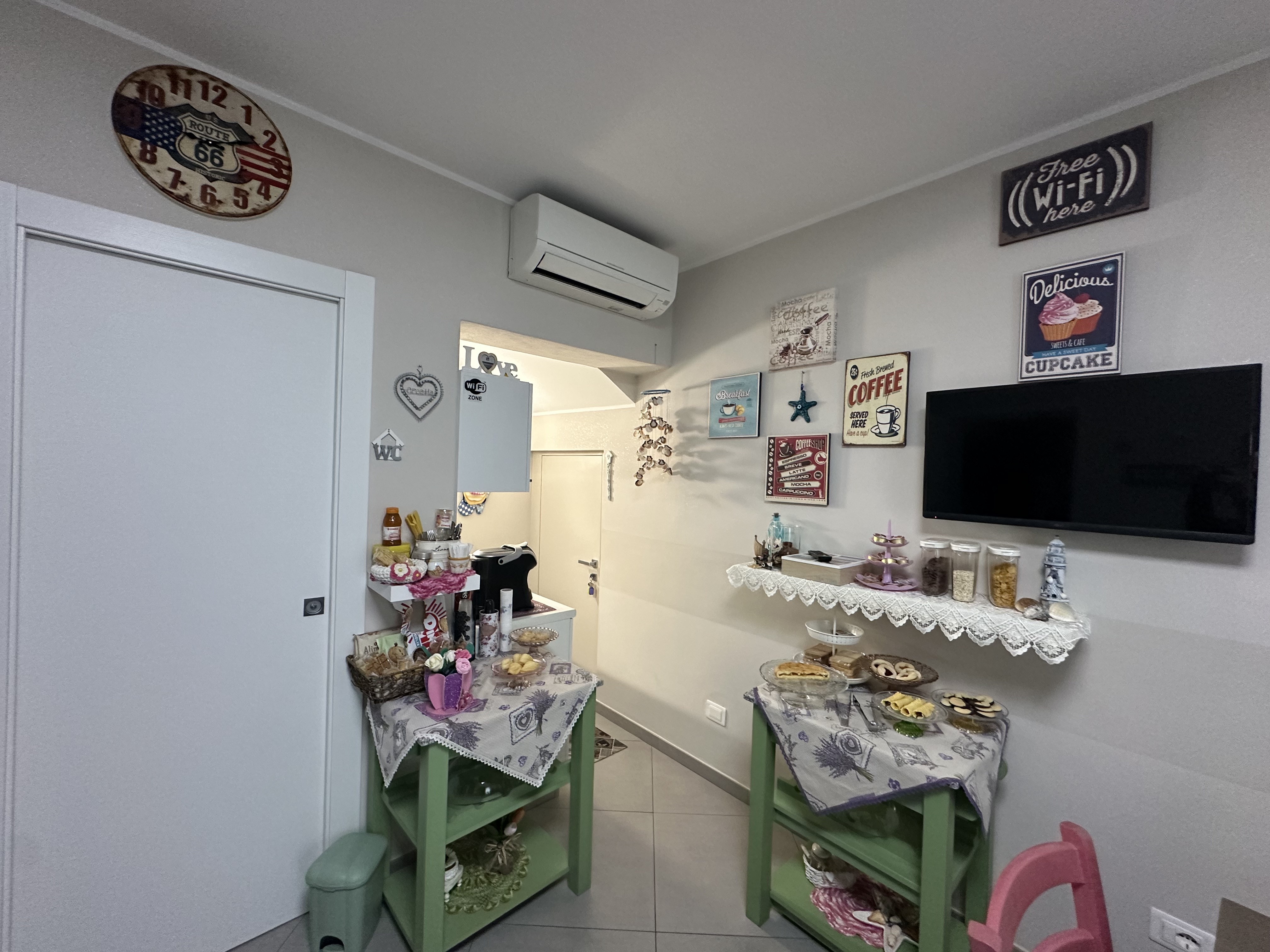 Sala colazione B&B